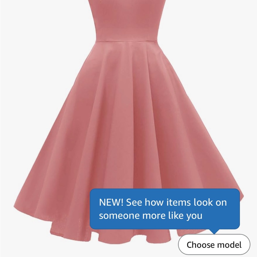 Elegant Pink Sleeveless Dress